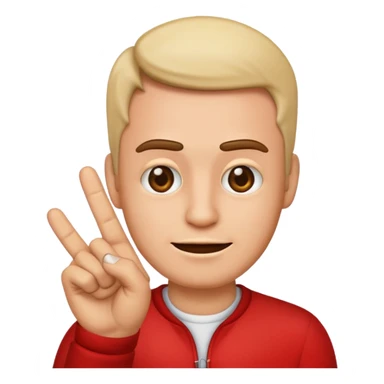 emoji iphone homme qui fait un doigt d’honneur  sticker