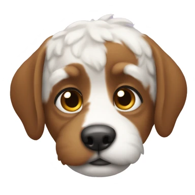 cachorro rindo sticker