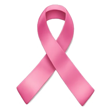 Breast cancer ribbon sticker