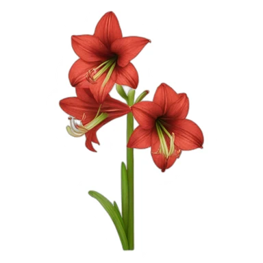 Amaryllis sticker