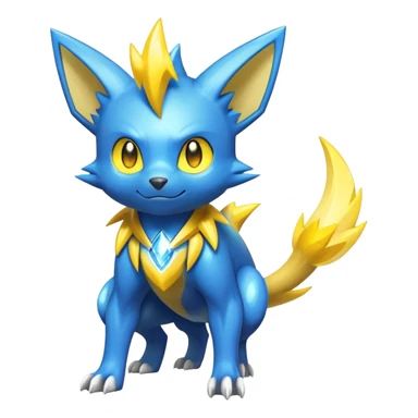  Shiny Sparkly Shinx-Manectric-Fakémon-creature sticker