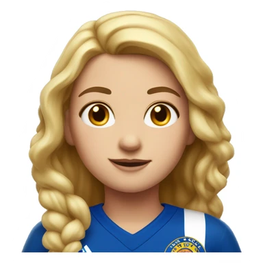 Girl with United shirt with 10 and Sandberg sticker