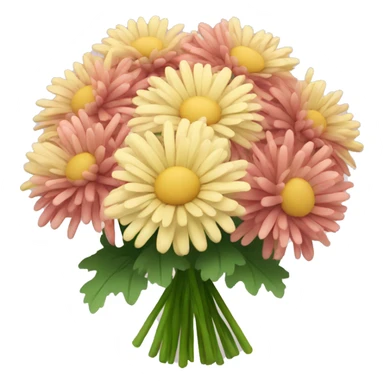 Chrysanthemum bouquet  sticker
