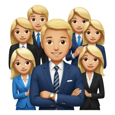 Blonde man with so much beatiful girls and he have a rolex sticker