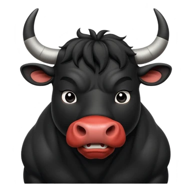 Ferdinand (black) from the Ferdinand disney movie sticker