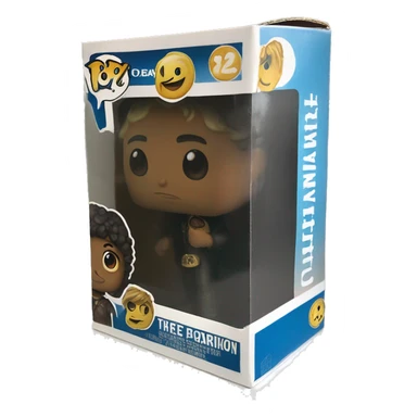 Mystery funko pop box sticker