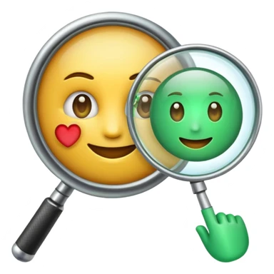 a new emoji that combines these two: ✅🔎 sticker