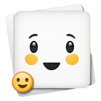 greeting card blank sticker