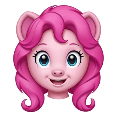 pinkie pie my little pony excited  sticker