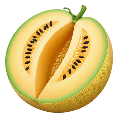 yellow melon sticker