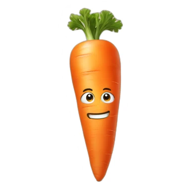 Very Muscular carrot sticker