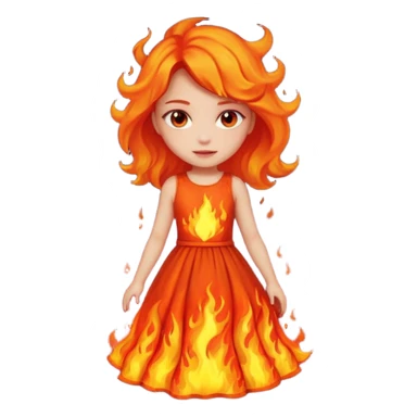 Lava girl sticker
