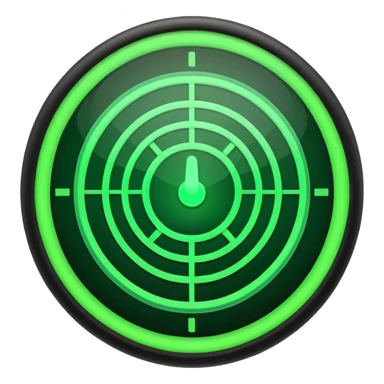 radar green sticker