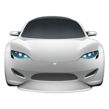 tesla roadster sticker