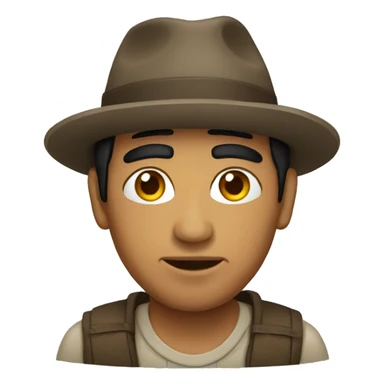 Peruvian man sticker