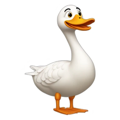a silly goose sticker