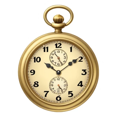 pocket watch sticker