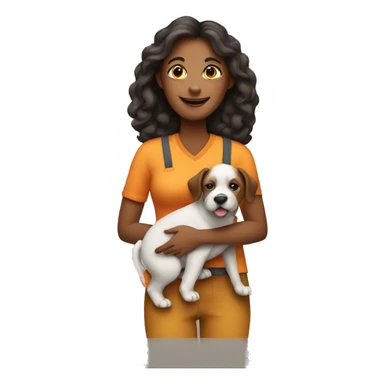 mom with 2 kids and a dog and a full time job sticker