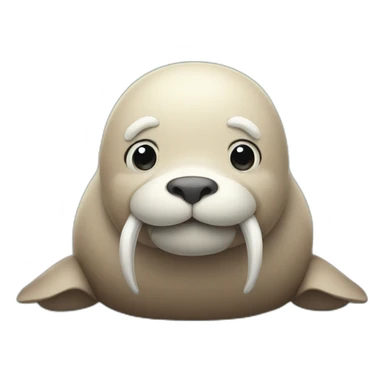 cute chumley walrus sticker