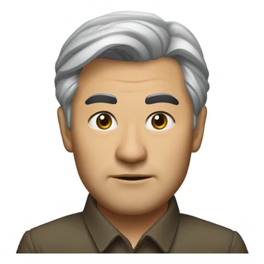 Kassym-Jomart Tokayev photorealistic serious sticker