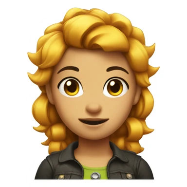 girl that looks like bowser sticker