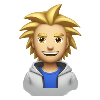 sonic headshot sticker