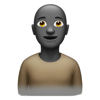 A human with the head of a seal sticker