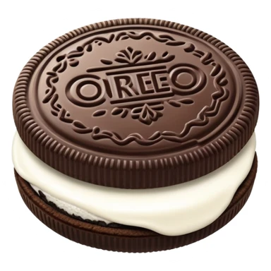 Oreo cookie sticker
