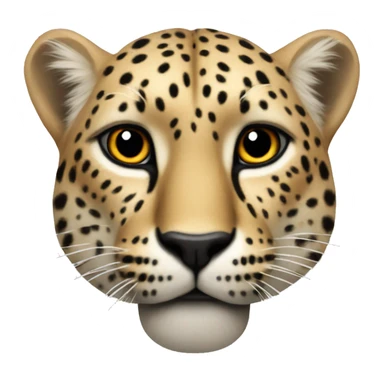 Adult gepard sticker