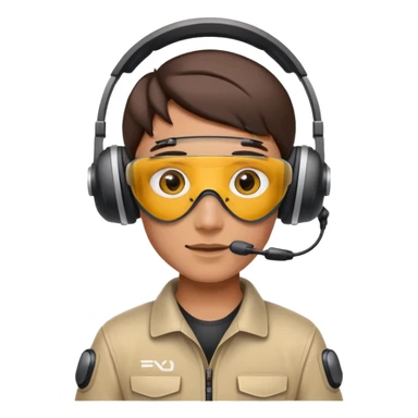 A fpv drone racer sticker