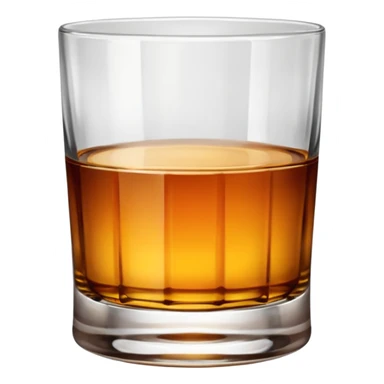 glass of whiskey, no splashes sticker