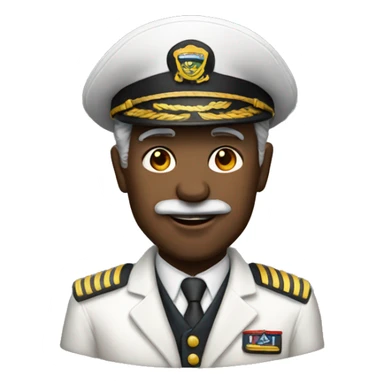 Old yacht captain sticker