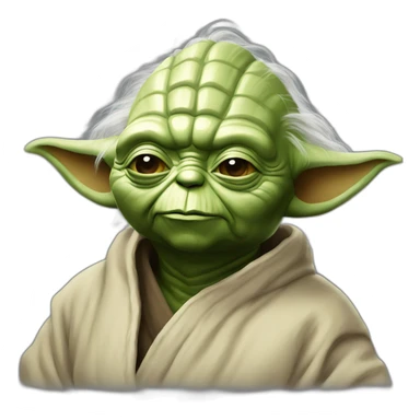 :maître Yoda to smoke : sticker