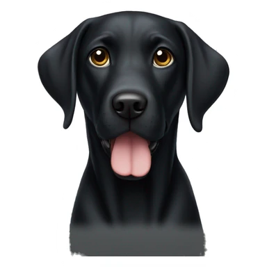 Labrador-noir-prier  sticker