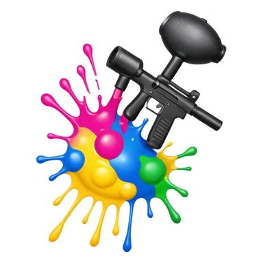 paintball-gun-splatter sticker