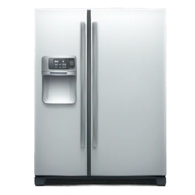Double door fridge sticker
