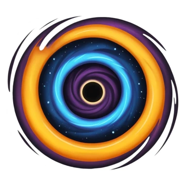 Blackhole sticker