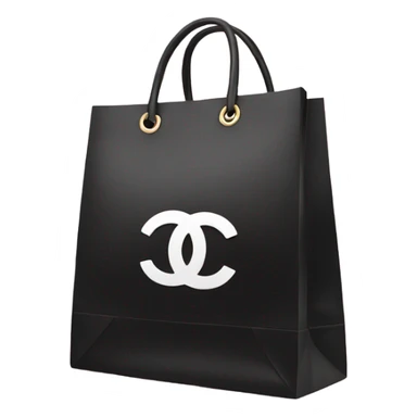 Chanel shopping bag sticker