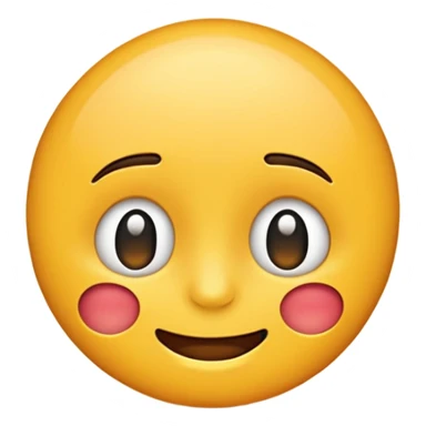 a happy little emoji but deep down its sad sticker