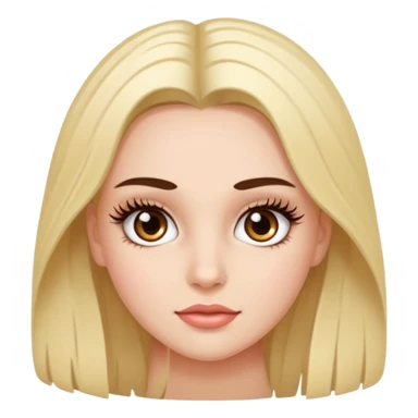 Lash extension girl  sticker
