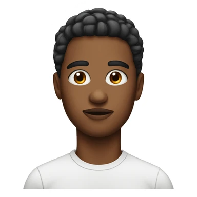 Person with concealer  sticker