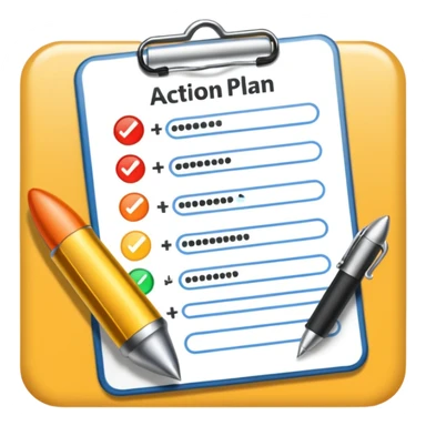 action planning sticker