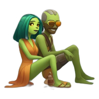 Shiev palatine on holiday with Hera syndulla sticker