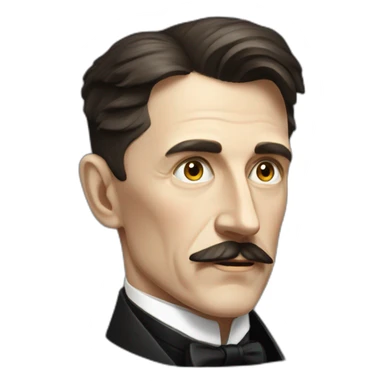 Nicolas tesla sticker