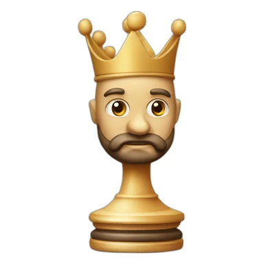 chess figure king sticker