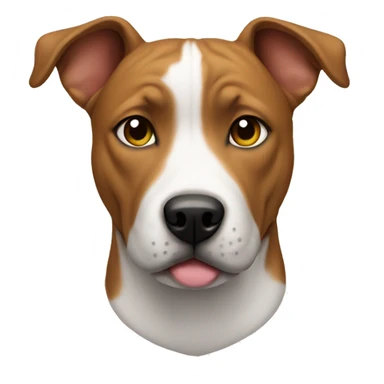 Amstaff dog sticker