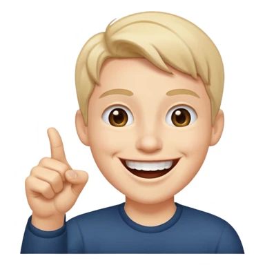 Auslachen mit finger drauf zeigen nach vorne sticker