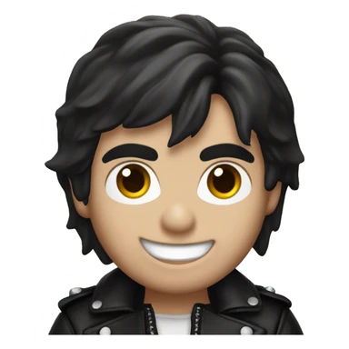 Ian somerhalder as a vampire in a black leather jacket sticker