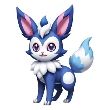 Noibat-Sylveon-Meowstic-Fakémon-hybrid-creature (full body)  sticker