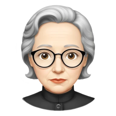 arendt in drawing sticker